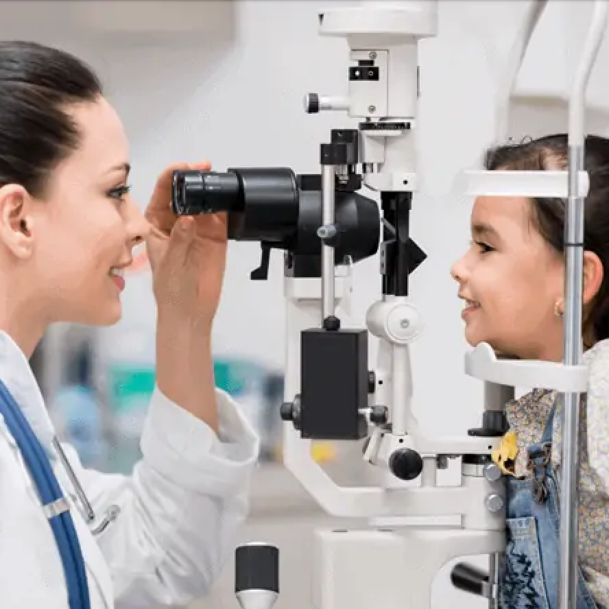 pediatric eye exam in Warsaw